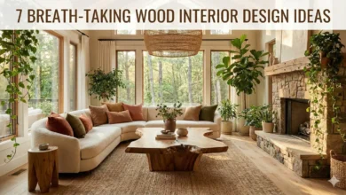 Wood interior design ideas
